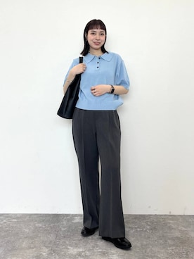 「WA ORiental TRaffic（ダブルエーオリエンタルトラフィック）のアイテム」を使った、ほしまりさん（レディース・158cm）の春コーディネート