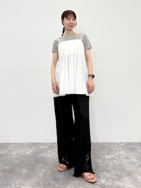 ほしまりさん（レディース・158cm）の夏コーディネート