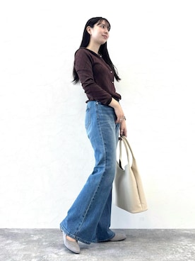 「ORiental TRaffic(ORiental TRaffic)」｜ほしまりさん（レディース・158cm）の春コーディネート