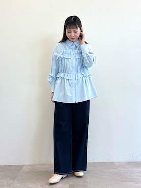 「ORiental TRaffic(ORiental TRaffic)」｜ほしまりさん（レディース・158cm）の春コーディネート