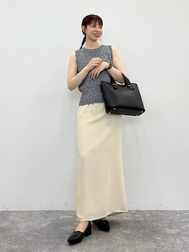 「31 Sons de mode（トランテアン　ソン　ドゥ　モード）のアイテム」を使った、ほしまりさん（レディース・158cm）の夏コーディネート
