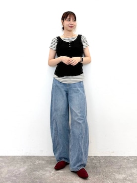 ほしまりさん（レディース・158cm）の夏コーディネート