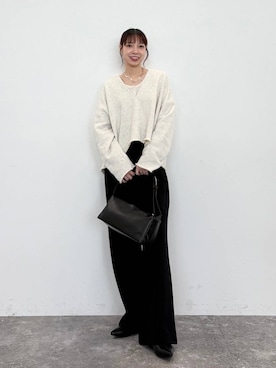 「31 Sons de mode（トランテアン　ソン　ドゥ　モード）のアイテム」を使った、ほしまりさん（レディース・158cm）の秋コーディネート