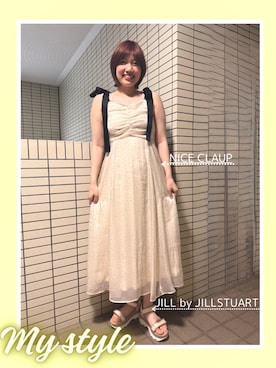 「one after another NICE CLAUP（ワンアフターアナザーナイスクラップ）のアイテム」を使った、なつみさん（レディース・166cm）の夏コーディネート