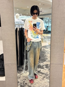 Yu Tanakaさん（メンズ・183cm）の春コーディネート