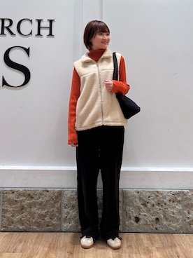 KAGAさん（レディース・158cm）の冬コーディネート