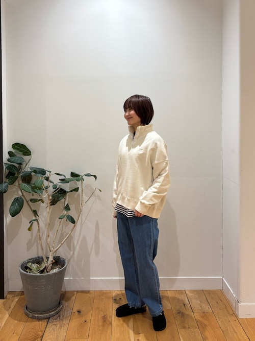 セール】刺繍スタンドカラースウェット（スウェット）｜URBAN RESEARCH
