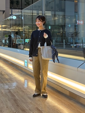 「アイテム（パンプス）」を使った、KAGAさん（レディース・158cm）の秋コーディネート