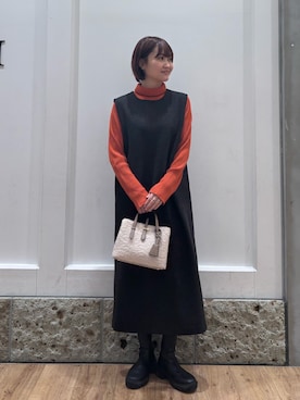 KAGAさん(レディース・158cm)の冬コーディネート