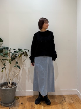 KAGAさん（レディース・158cm）の冬コーディネート