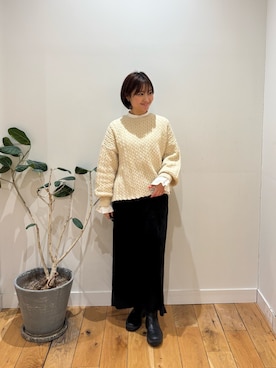 KAGAさん（レディース・158cm）の冬コーディネート