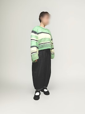 「NaRu（ナル）のアイテム」を使った、mskakndonkndさん（レディース・148cm）の春コーディネート