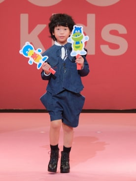 「アイテム（その他トップス）」を使った、hinaachaさん（キッズ・150cm）の夏コーディネート