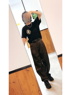 「FILA（フィラ）のアイテム」を使った、ﾊﾞﾊﾞさん（レディース・165cm）の夏コーディネート