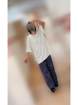 「H&M（エイチ・アンド・エム）のアイテム（パンツ）」を使った、ﾊﾞﾊﾞさん（レディース・165cm）の夏コーディネート