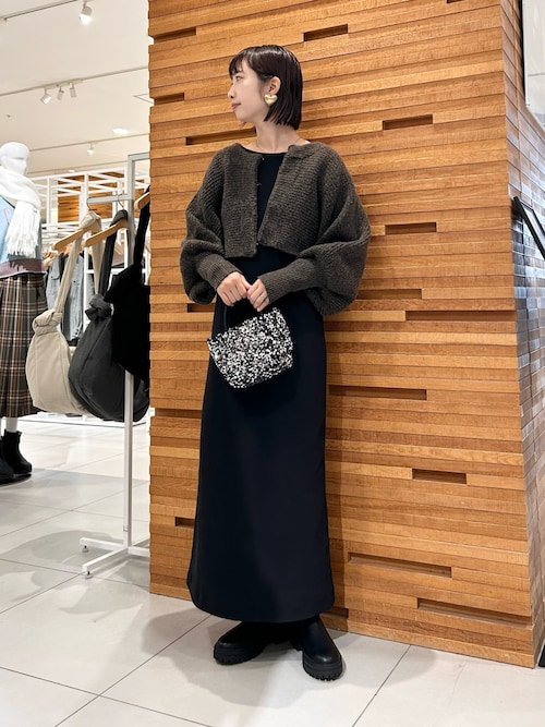 バックプレートツキリブワンピ（ワンピース）｜SENSE OF PLACE by