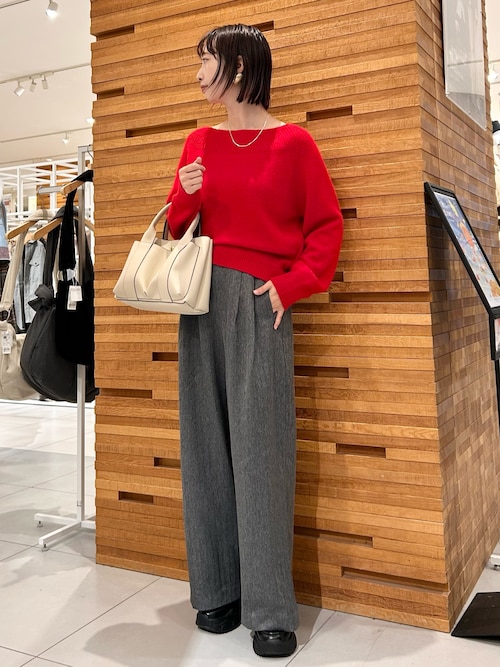 新品3.4万 ナナミカ MOUNTAIN限定 ヘリンボーンウールパンツ 30 新品