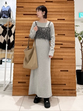 「アイテム（キャミソール）」を使った、kotomiurさん（レディース・166cm）の秋コーディネート