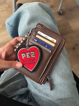 「アイテム（財布）」を使った、ほしさん（レディース・161cm）の秋コーディネート