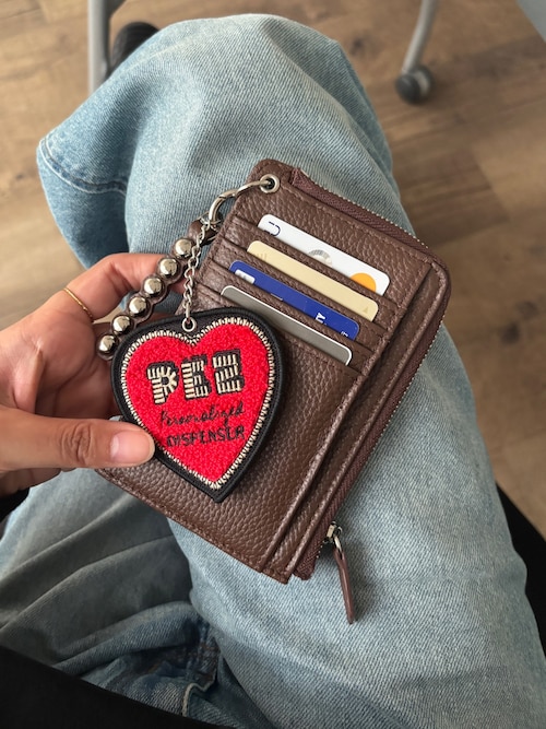 インフルエンサーほし企画】本革スタッズフラグメントケース（財布