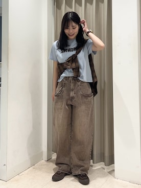 「ITEMS URBANRESEARCH（アイテムズ アーバンリサーチ）のアイテム」を使った、Yuiさん（レディース・160cm）の春コーディネート