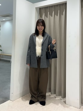 「アイテム（その他アウター）」を使った、Yuiさん（レディース・160cm）の秋コーディネート