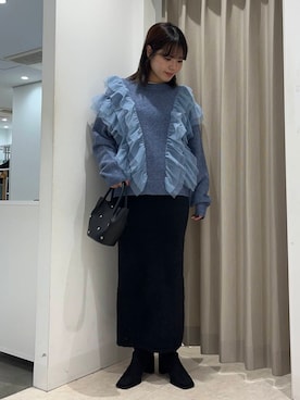 Yuiさん（レディース・160cm）の冬コーディネート