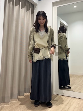 「出勤コーデ」｜Yuiさん（レディース・160cm）の春コーディネート