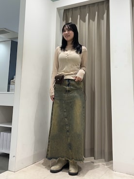 Yuiさん（レディース・160cm）の春コーディネート