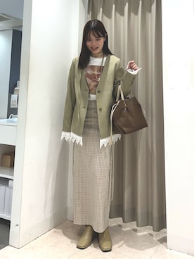 Yuiさん（レディース・160cm）の冬コーディネート