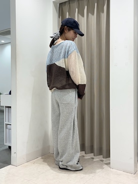 「アイテム（スウェットパンツ）」を使った、Yuiさん（レディース・160cm・20代）の秋コーディネート