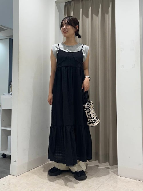 未使用☆カスリチェックジャガードワンピース☆プランテーション SENSE OF PLACE by URBAN RESEARCH ワンピース チェック