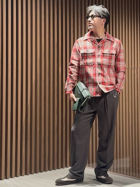 「アイテム（財布）」を使った、じゅんちゃんさん（メンズ・176cm）の秋コーディネート