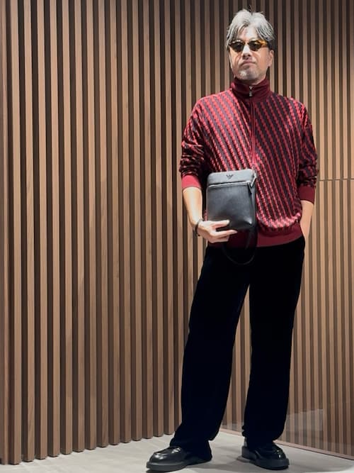 EMPORIO ARMANI セーター ニット 「エンポリオ アルマーニ」ハーフ