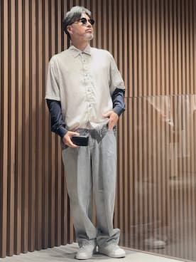 「アイテム（カードケース）」を使った、じゅんちゃんさん（メンズ・176cm）の秋コーディネート