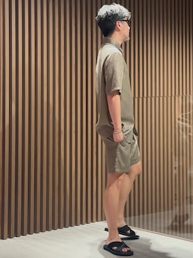 「EMPORIO ARMANI 六本木ヒルズ店」｜じゅんちゃんさん（メンズ・176cm）の夏コーディネート