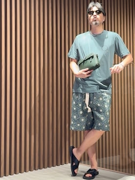 「サステナブル」｜じゅんちゃんさん（メンズ・176cm）の夏コーディネート