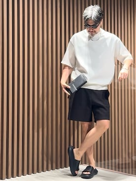 「アイテム（スマホグッズ）」を使った、じゅんちゃんさん（メンズ・176cm）の夏コーディネート