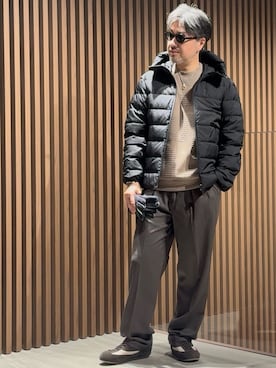 「アイテム（ブレスレット）」を使った、じゅんちゃんさん（メンズ・176cm）の冬コーディネート