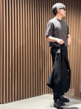 「EMPORIO ARMANI 六本木ヒルズ店」｜じゅんちゃんさん（メンズ・176cm）の夏コーディネート