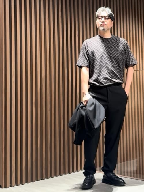 セール】【エンポリオ アルマーニ】Icon Tシャツ ジャカード
