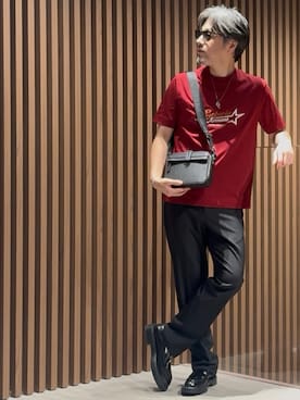 「エンポリオアルマーニ」｜じゅんちゃんさん（メンズ・176cm）の秋コーディネート