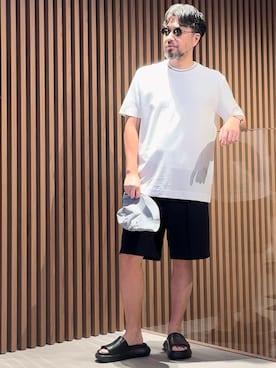 「EA Roppongi」｜「アイテム（アクセサリー）」を使った、じゅんちゃんさん（メンズ・176cm）の夏コーディネート