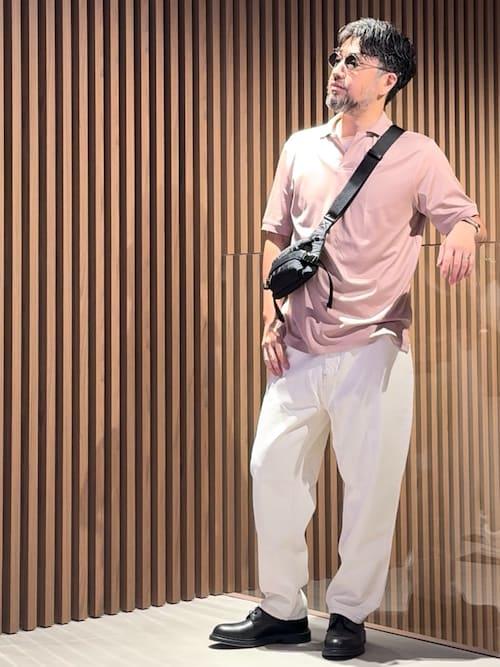 新品未使用　ポロシャツ 「エンポリオ アルマーニ」リヨセル混紡ジャージー メンズ EMPORIO ARMANI ポロシャツ 「エンポリオ アルマーニ