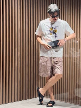 「アイテム（財布）」を使った、じゅんちゃんさん（メンズ・176cm）の夏コーディネート