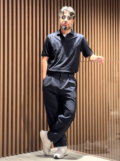 新品未使用　ポロシャツ 「エンポリオ アルマーニ」リヨセル混紡ジャージー メンズ EMPORIO ARMANI ポロシャツ 「エンポリオ アルマーニ」ASV
