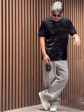 「アイテム（財布/小物）」を使った、じゅんちゃんさん（メンズ・176cm）の秋コーディネート