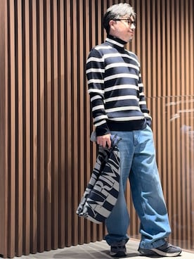 「EA Roppongi」｜じゅんちゃんさん（メンズ・176cm）の秋コーディネート