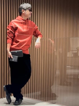 「アイテム（財布）」を使った、じゅんちゃんさん（メンズ・176cm）の冬コーディネート