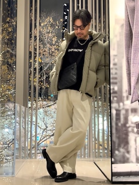 「新星WEARISTAにエントリー」｜じゅんちゃんさん（メンズ・176cm）の冬コーディネート